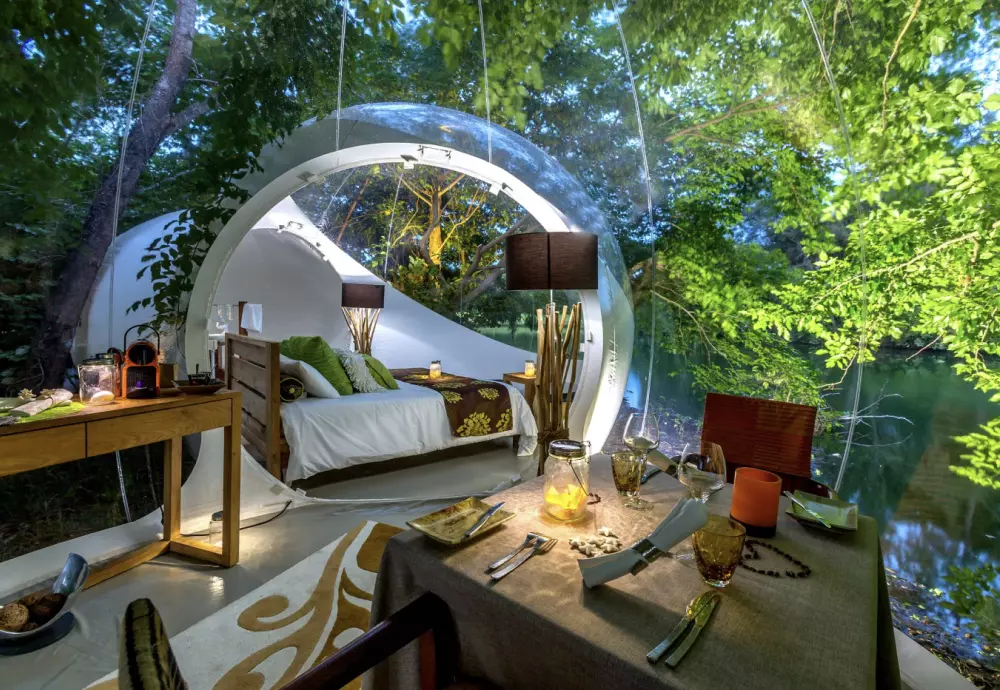 big bubble tent